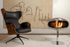 Cocoon Fires Sockel (RVS) - Kaminflammen