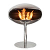 Cocoon Fires Sockel (RVS) - Kaminflammen