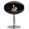 Cocoon Fires Sockel (Schwarz) - Kaminflammen
