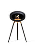 Le Feu Ground Wood High 79cm - Kaminflammen