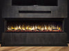 VALERIO® Paris PREMIUM Elektrokamin - Elektrischer 3-in-1 Kamin mit Panoramaview, Heizung, 3D-Flammeneffekt, 12 Flammenfarben, Fernbedienung - Kaminflammen
