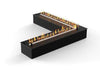Corner Smart Fire A5 - Kaminflammen