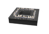 Quadratisches Smart Fire A5 - Kaminflammen