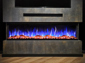 165 cm - Paris 3-sided fireplace (165 x 43 x 20 cm)