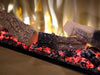 Holz Dekoration PREMIUM - Kaminflammen